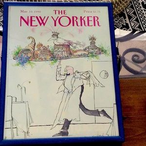 Cover of The New Yorker famous magazine from 1990